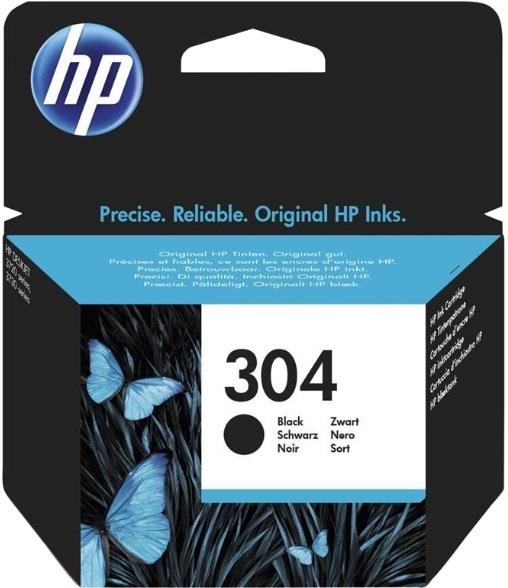 HP Cartuccia originale HP InkJet 304 (N9K06AE) nero blister